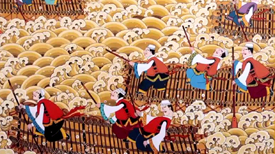 青海：農民畫繪出鄉(xiāng)村美景